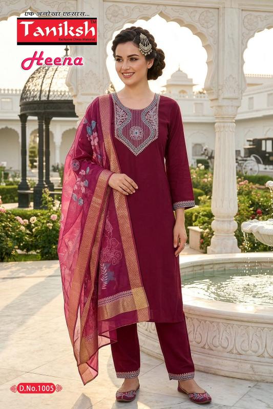 Taniksh heena vol 1 kurtis wholesale surat